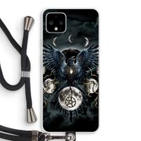 Sinister Wings: Pixel 4 XL Transparant Hoesje met koord