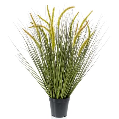 Kunstplant groen gras sprieten - 70 cm - Grasplanten/kunstplanten - voor binnen gebruik