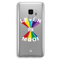 Het Leven Is Mooi: Samsung Galaxy S9 Transparant Hoesje
