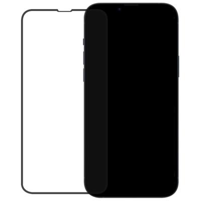 Mobilize Edge-To-Edge Glass Screen Protector Apple iPhone 13 Pro Max/14 Plus Black Full Glue