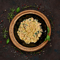 Romige Tagliatelle - Gerookte Zalm (High Protein) Romige Tagliatelle - Gerookte Zalm (High Protein)
