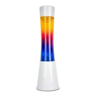Fisura Lava Lamp - Driekleurig Verloop Witte Lava Fisura Lava Lamp - Driekleurig Verloop Witte Lava