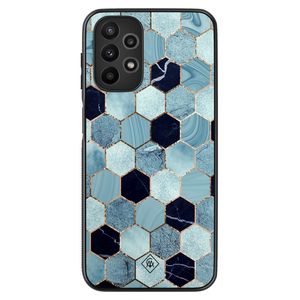 Samsung Galaxy A23 hoesje - Blue cubes