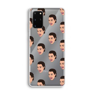 Ugly Cry Call: Samsung Galaxy S20 Plus Transparant Hoesje