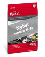 Wandelkaart Hoyfjellskart Røldalsfjell | Noorwegen | Calazo Wandelkaart Hoyfjellskart Røldalsfjell | Noorwegen | Calazo