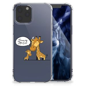 iPhone 12 Pro Max Stevig Bumper Hoesje Giraffe