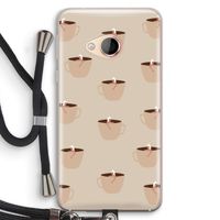 Morning coffee: HTC U Play Transparant Hoesje met koord