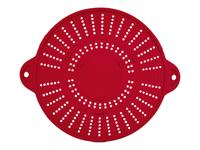 Spatscherm siliconen 3-in-1 (Rood) - thumbnail