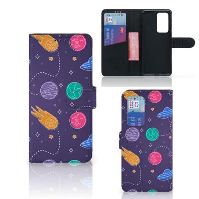 Huawei P40 Pro | Wallet Case | met Pasjes | Space