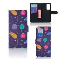 Huawei P40 Pro | Wallet Case | met Pasjes | Space