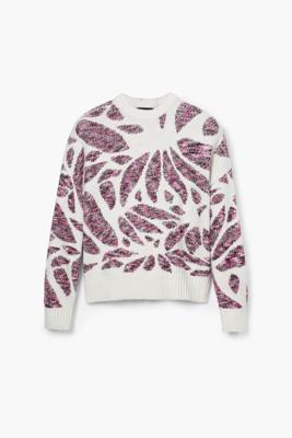 Bladprint trui - MATERIAL FINISHES - XL