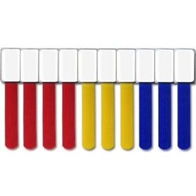 Label-the-cable Mini klittenbandset 10 stuks diverse kleuren