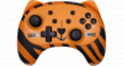 X-Rocker - Wild Tiger - Draadloze Nintendo Switch Controller - 2 Frontjes (2 gezichten) - Junior Gamers