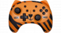 X-Rocker - Wild Tiger - Draadloze Nintendo Switch Controller - 2 Frontjes (2 gezichten) - Junior Gamers