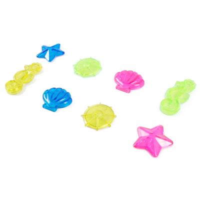 Benson Duikspeeltjes - 8x stuks - gekleurd - duik speelgoed - kunststof