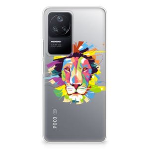 Xiaomi Poco F4 Telefoonhoesje met Naam Lion Color