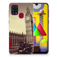 Samsung Galaxy M31 Siliconen Back Cover Londen - thumbnail