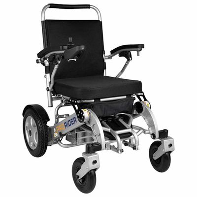 Elektrische opvouwbare rolstoel ProRider SF - Split frame | Actieradius: 30 km | Max. snelheid 7,5 km/u | Joystick besturing | E-APR03 | e-Ability