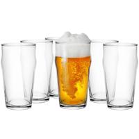 Bierglazen - 12x - pils glas - 530 ml - glas - speciaal bier - thumbnail