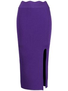 Galvan jupe taille haute Delia - Violet