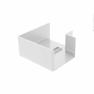 Canalit vlakhaakstuk 110x62mm wit 955708