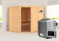 Karibu | Kotka Sauna | Biokachel 9 kW Externe Bediening - thumbnail