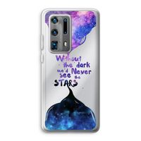 Stars quote: Huawei P40 Pro Plus Transparant Hoesje