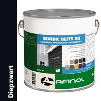 Afinol Nordic Beits AQ Diepzwart 2,5 liter