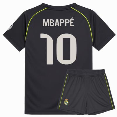 Real Madrid Voetbaltenue Mbappe Uit - 2025-2026 - Kind