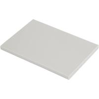 Creativ Company Stempelblokken, afm 10x15,5 cm, dikte 0,8 cm, lichtgrijs, 10 stuk/ 1 doos