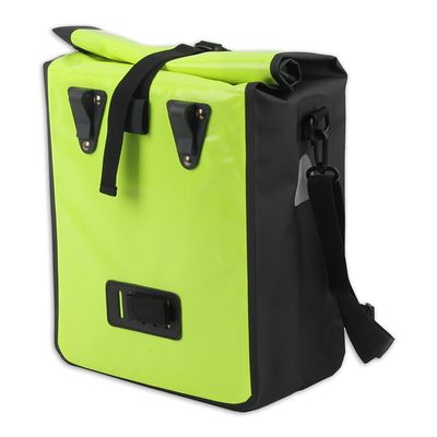 Lynx tarpaulin vally xl enkele fietstas 21l. neon geel