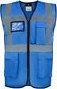 Korntex KX810 CO² Neutral Multifunctional Executive Safety Vest Hamburg - Blue - XXL