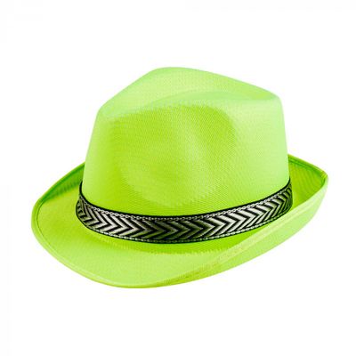 Hoed neon groen
