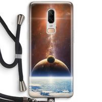 Omicron 2019: OnePlus 6 Transparant Hoesje met koord