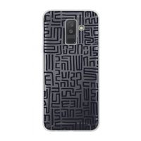 Moroccan Print: Samsung Galaxy A6 Plus (2018) Transparant Hoesje
