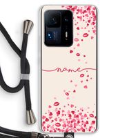 Hartjes en kusjes: Xiaomi Mi Mix 4 Transparant Hoesje met koord