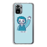 Zwaai: Xiaomi Redmi Note 10S Transparant Hoesje Zwaai: Xiaomi Redmi Note 10S Transparant Hoesje