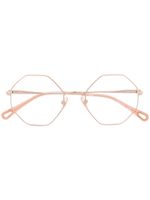 Chloé Eyewear lunettes de vue à monture structurée - Rose