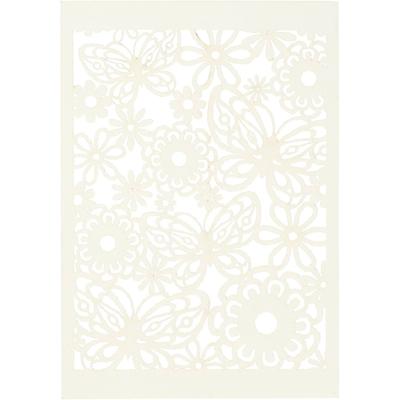 Creativ Company Patroonkarton, vel 10,5x15 cm, 200 gr, off-white, 10 stuk/ 1 doos