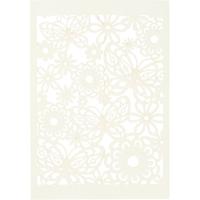 Creativ Company Patroonkarton, vel 10,5x15 cm, 200 gr, off-white, 10 stuk/ 1 doos - thumbnail