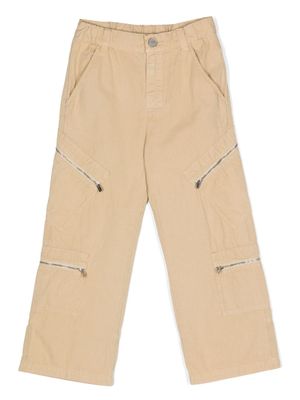 JACQUEMUS L'ENFANT pantalon en coton à poches cargo - Tons neutres