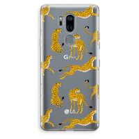 Luipaard: LG G7 Thinq Transparant Hoesje