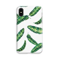 Lange bladeren: iPhone X Volledig Geprint Hoesje