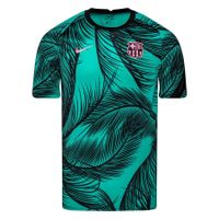 Barcelona Trainingsshirt Pre Match - Groen/Zwart/Roze Kinderen - thumbnail