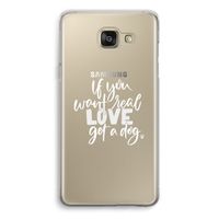 Partner in crime: Samsung Galaxy A5 (2016) Transparant Hoesje