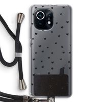 Kleine kattenkopjes: Xiaomi Mi 11 Transparant Hoesje met koord
