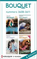 Bouquet e-bundel nummers 3608-3611 (4-in-1) - Michelle Conder, Jennie Lucas, Carole Marinelli, Kim Lawrence - ebook