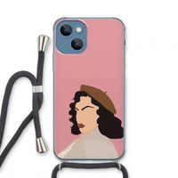 Confidence: iPhone 13 mini Transparant Hoesje met koord