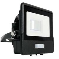 V-Tac LED Bouwlamp | 10W | 6500K | IP65 | met Sensor | Body Zwart - 9335205 V-Tac LED Bouwlamp | 10W | 6500K | IP65 | met Sensor | Body Zwart - 9335205