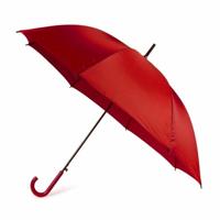 Automatische paraplu - 3x - rood - dia 107 cm - 82 cm lang - regen - polyester/metaal